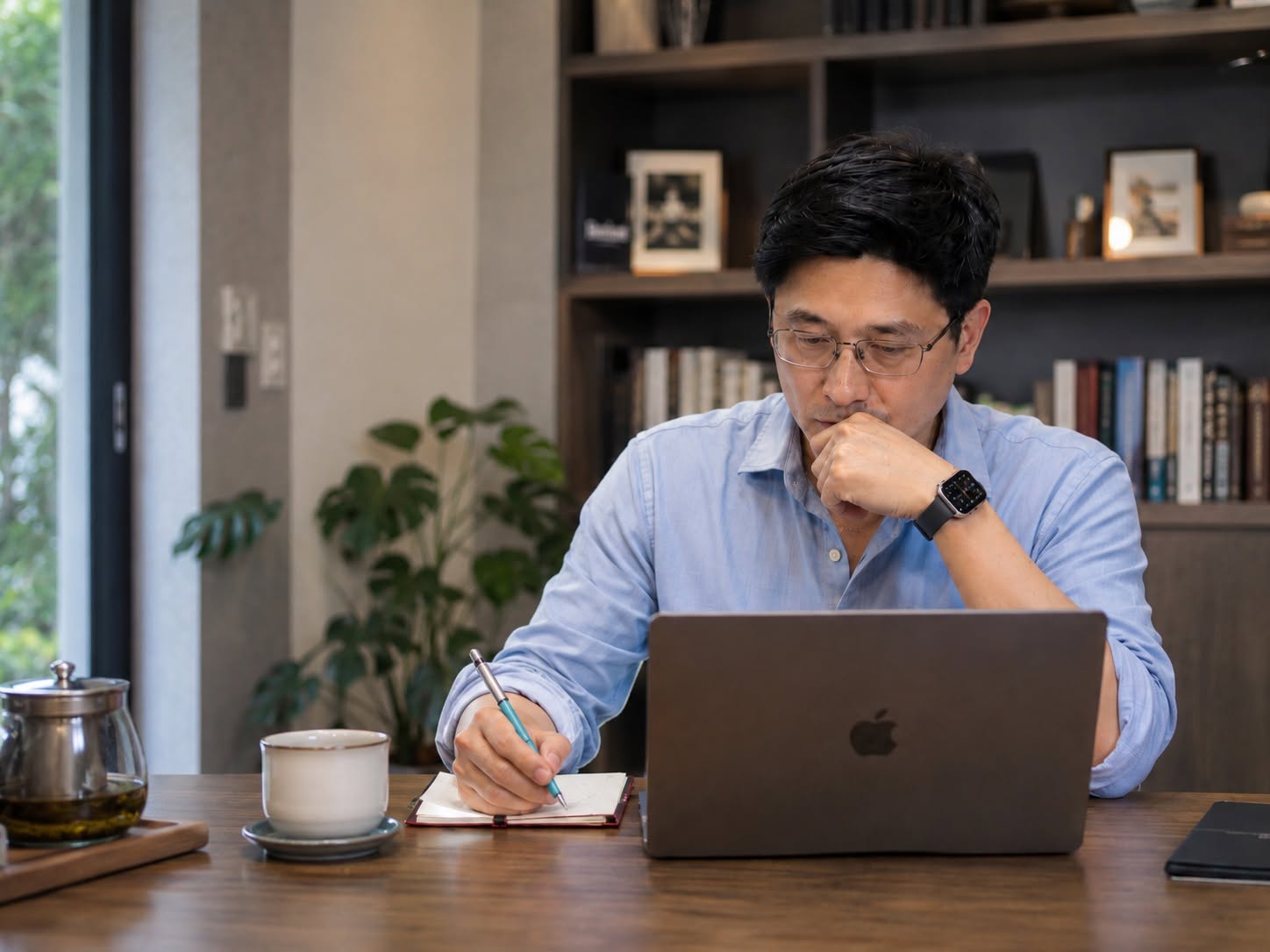 書桌前的思考與手記